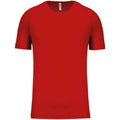 Red - Front - Proact Mens Performance Short-Sleeved T-Shirt