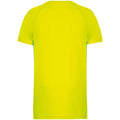 Fluorescent Yellow - Back - Proact Mens Performance Short-Sleeved T-Shirt