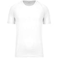 White - Front - Proact Mens Performance Short-Sleeved T-Shirt
