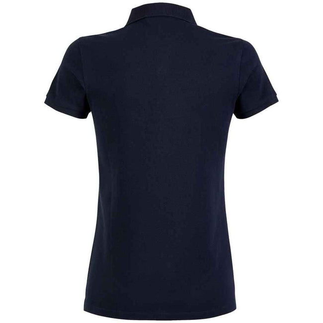 Night Blue - Back - NEOBLU Womens-Ladies Owen Piqué Polo Shirt