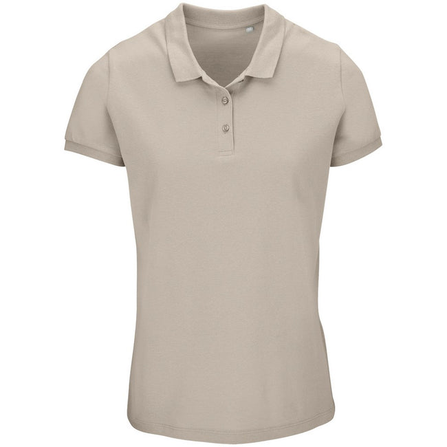 Rope - Front - SOLS Womens-Ladies Planet Piqué Organic Polo Shirt