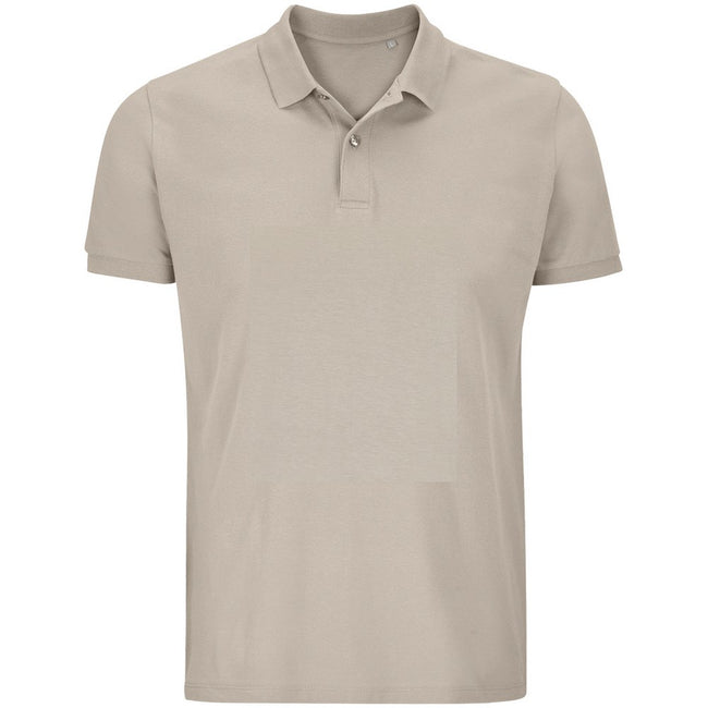Rope - Front - SOLS Mens Planet Piqué Organic Polo Shirt