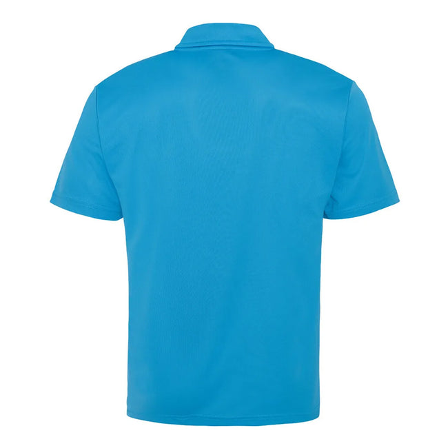Sapphire Blue - Back - AWDis Cool Childrens-Kids Cool Polo Shirt
