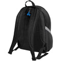Black-Grey - Back - Quadra Pro Team Backpack