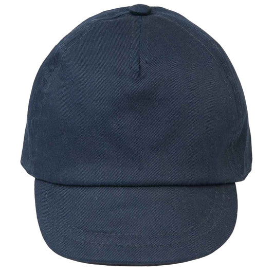 Navy - Front - Larkwood Childrens-Kids Baseball Cap
