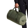 Vintage Military Green - Back - Bagbase Barrel Canvas Duffle Bag