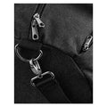 Vintage Black - Back - Bagbase Barrel Canvas Duffle Bag