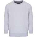 Grey - Front - SOLS Childrens-Kids Columbia Marl Sweatshirt
