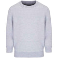 Grey - Front - SOLS Childrens-Kids Columbia Marl Sweatshirt