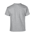 Sports Grey - Back - Gildan Childrens-Kids Cotton Heavy Short-Sleeved T-Shirt