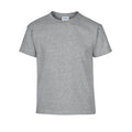 Sports Grey - Front - Gildan Childrens-Kids Cotton Heavy Short-Sleeved T-Shirt