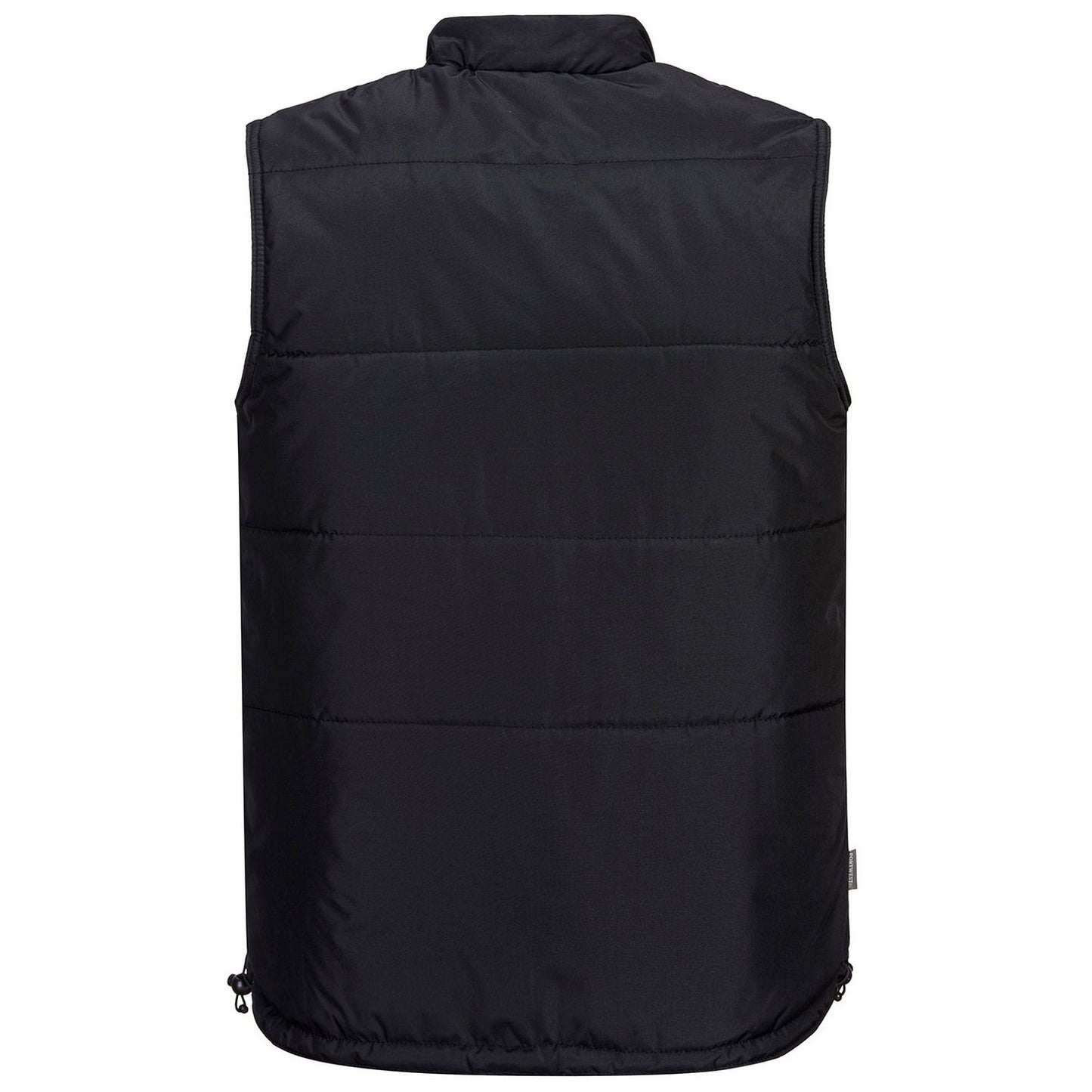 Black - Back - Portwest Mens Classic Body Warmer