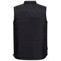 Black - Back - Portwest Mens Classic Body Warmer