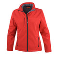 Red - Front - Result Womens-Ladies Classic Softshell Soft Shell Jacket