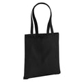Black - Front - Westford Mill EarthAware Organic Shopper Bag