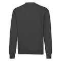 Light Graphite - Back - Fruit Of The Loom Mens Lightweight Drop Shoulder Sweatshirt