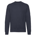 Deep Navy - Front - Fruit Of The Loom Mens Lightweight Drop Shoulder Sweatshirt