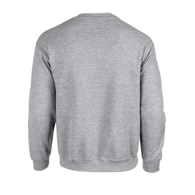 Sports Grey - Back - Gildan Mens Heavy Blend Sweatshirt