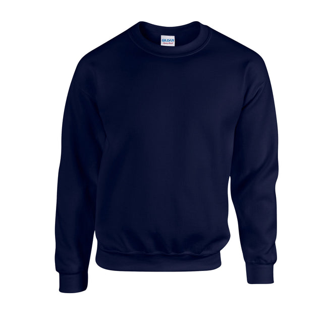 Navy - Front - Gildan Mens Heavy Blend Sweatshirt