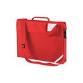 Bright Red - Front - Quadra Childrens-Kids Reflective Adjustable Strap Book Bag