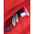 Bright Red - Back - Quadra Childrens-Kids Reflective Adjustable Strap Book Bag
