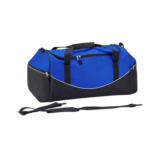 Royal Blue-Black-White - Front - Quadra Teamwear Holdall