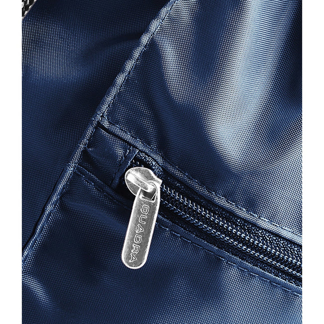 French Navy - Back - Quadra Premium Drawstring Bag