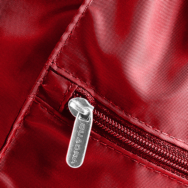 Classic Red - Side - Quadra Premium Drawstring Bag