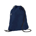 French Navy - Front - Quadra Premium Drawstring Bag
