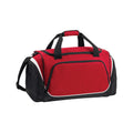 Red-Black-White - Front - Quadra Pro Team Duffle Bag