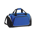 Royal Blue-Black-White - Front - Quadra Pro Team Duffle Bag