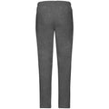 Dark Heather - Back - Fruit of the Loom Unisex Adult Classic Heather Open Hem Jogging Bottoms