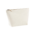 Natural - Front - Westford Mill Canvas Accessory Bag