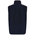 Navy - Back - PRO RTX Unisex Adult Fleece Gilet