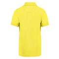 Canary Yellow - Back - Kustom Kit Childrens-Kids Klassic Polycotton Pique Polo Shirt