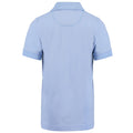 Light Blue - Back - Kustom Kit Childrens-Kids Klassic Polycotton Pique Polo Shirt