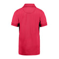 Red - Back - Kustom Kit Childrens-Kids Klassic Polycotton Pique Polo Shirt