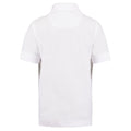 White - Back - Kustom Kit Childrens-Kids Klassic Polycotton Pique Polo Shirt