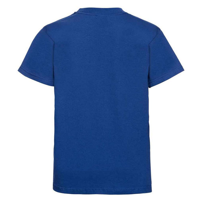 Bright Royal Blue - Back - Jerzees Schoolgear Childrens-Kids Classic Plain Ringspun Cotton T-Shirt