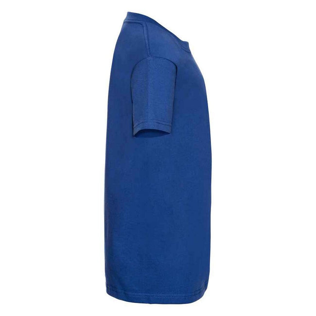 Bright Royal Blue - Side - Jerzees Schoolgear Childrens-Kids Classic Plain Ringspun Cotton T-Shirt