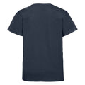 French Navy - Back - Jerzees Schoolgear Childrens-Kids Classic Plain Ringspun Cotton T-Shirt