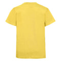Yellow - Back - Jerzees Schoolgear Childrens-Kids Classic Plain Ringspun Cotton T-Shirt