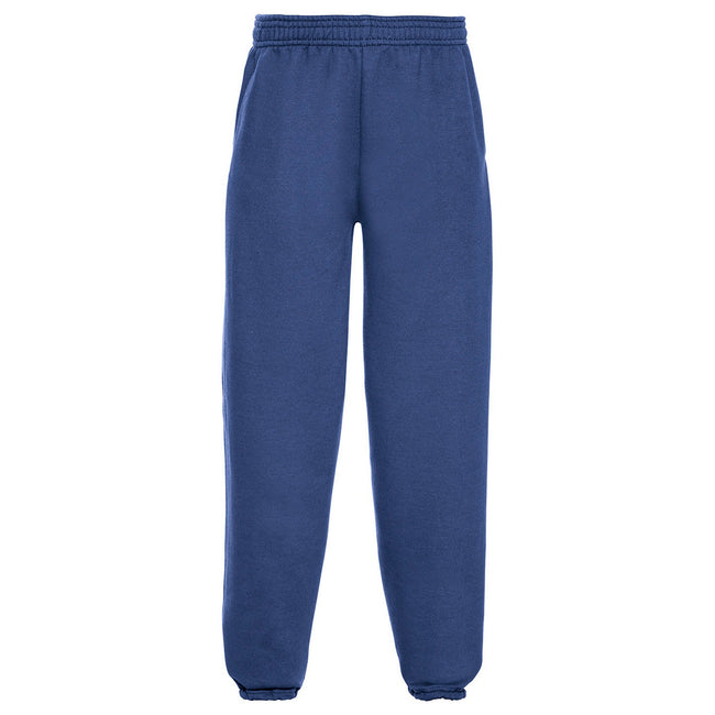 Bright Royal Blue - Front - Jerzees Schoolgear Childrens-Kids Elasticated Hem Jogging Bottoms