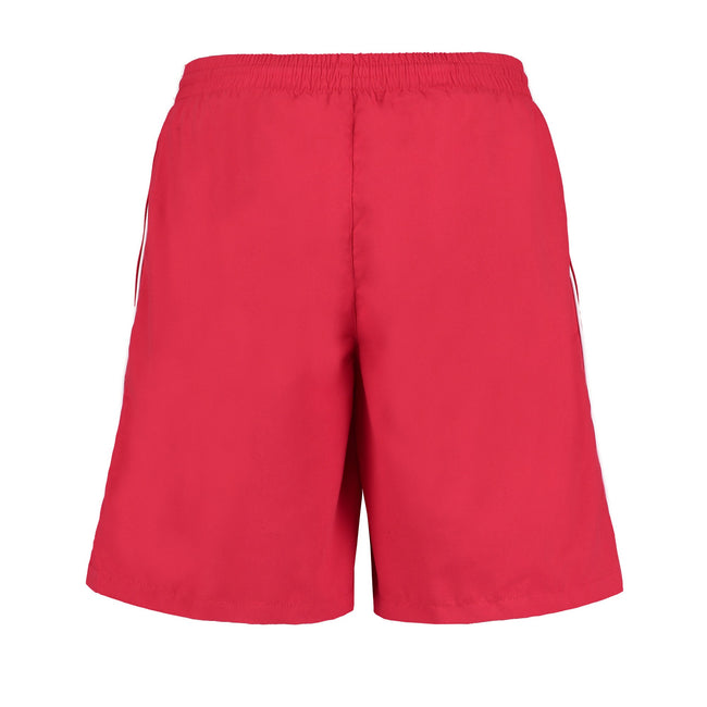 Red-White - Back - GAMEGEAR Mens Track Shorts