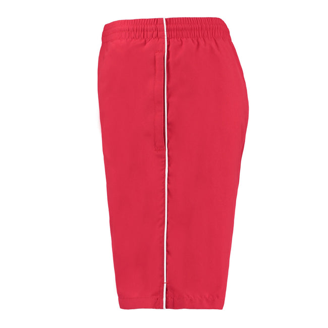 Red-White - Side - GAMEGEAR Mens Track Shorts