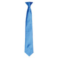 Sapphire Blue - Front - Premier Unisex Adult Satin Tie