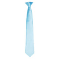 Turquoise - Front - Premier Unisex Adult Satin Tie
