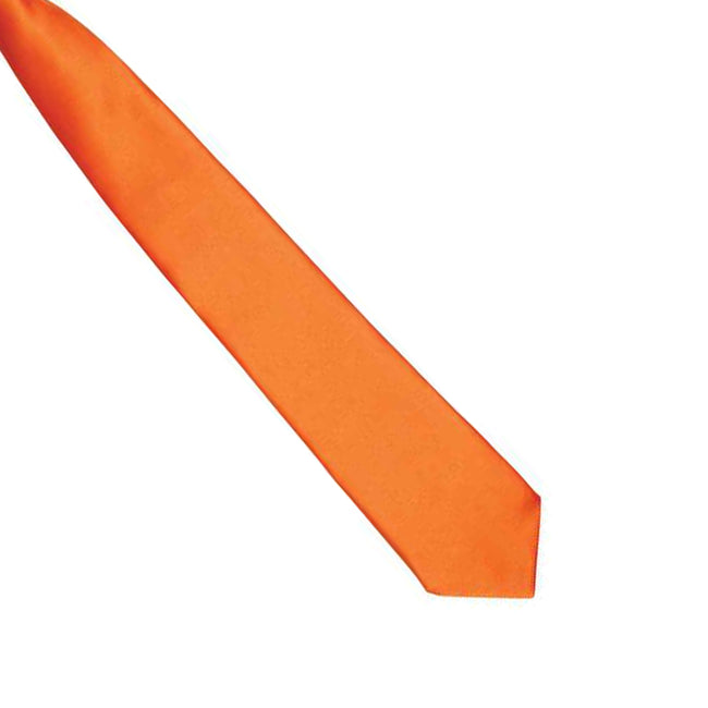 Terracotta - Back - Premier Unisex Adult Satin Tie