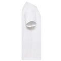 White - Side - Fruit of the Loom Unisex Adult Value T-Shirt
