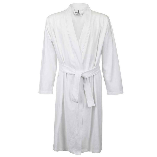 White - Front - Towel City Childrens-Kids Robe